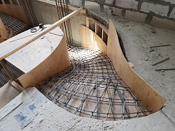 Монолитные лестницы - СтройЛюкс